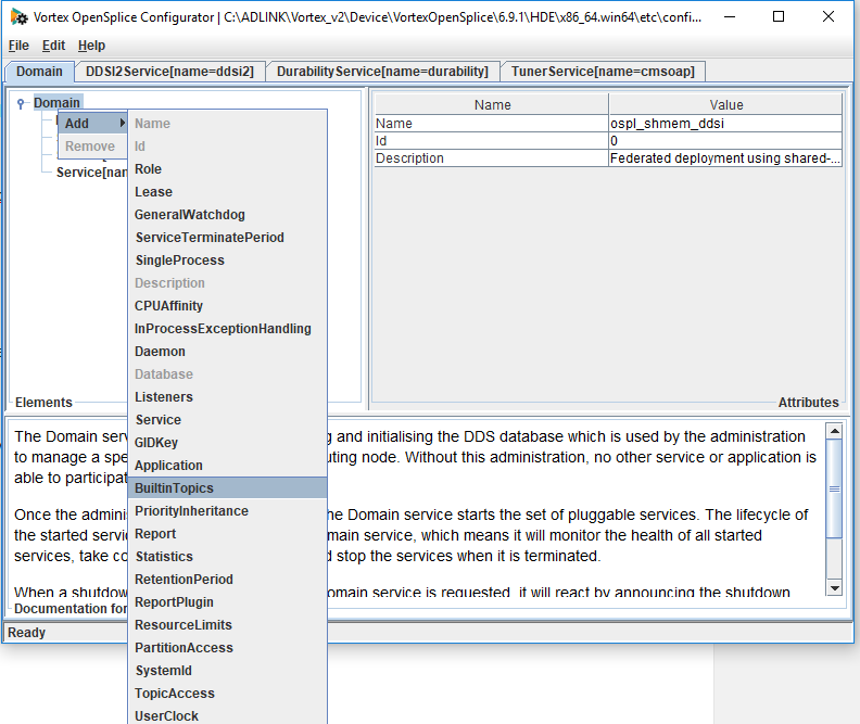 How to disable built-in topics using the opslconf tool
